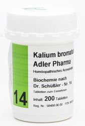 BIOCHEMIE Adler 14 Kalium bromatum D 12 Tabletten
