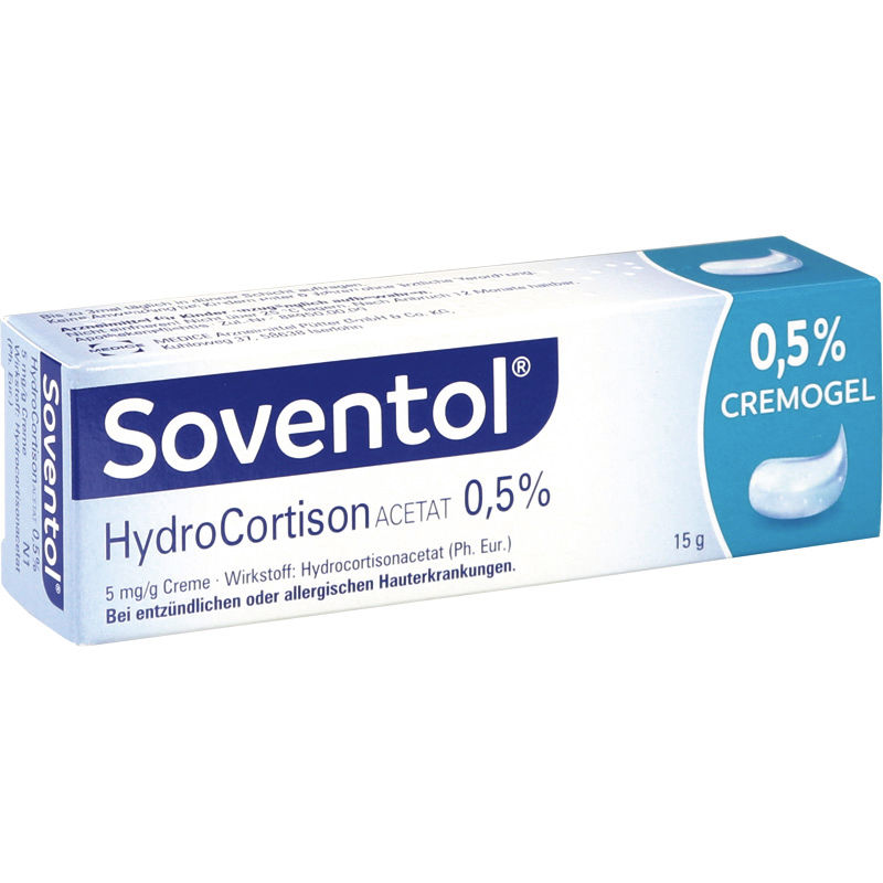 SOVENTOL Hydrocortisonacetat 0,5% Creme