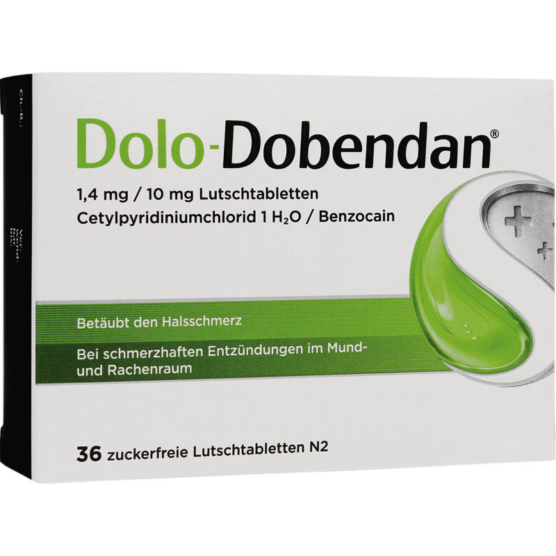 DOLO-DOBENDAN 1,4 mg/10 mg Lutschtabletten