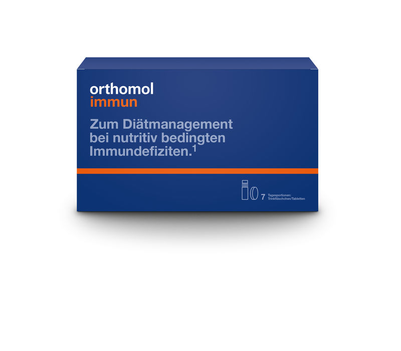 ORTHOMOL Immun Trinkflschchen/Tabl.Kombipack.