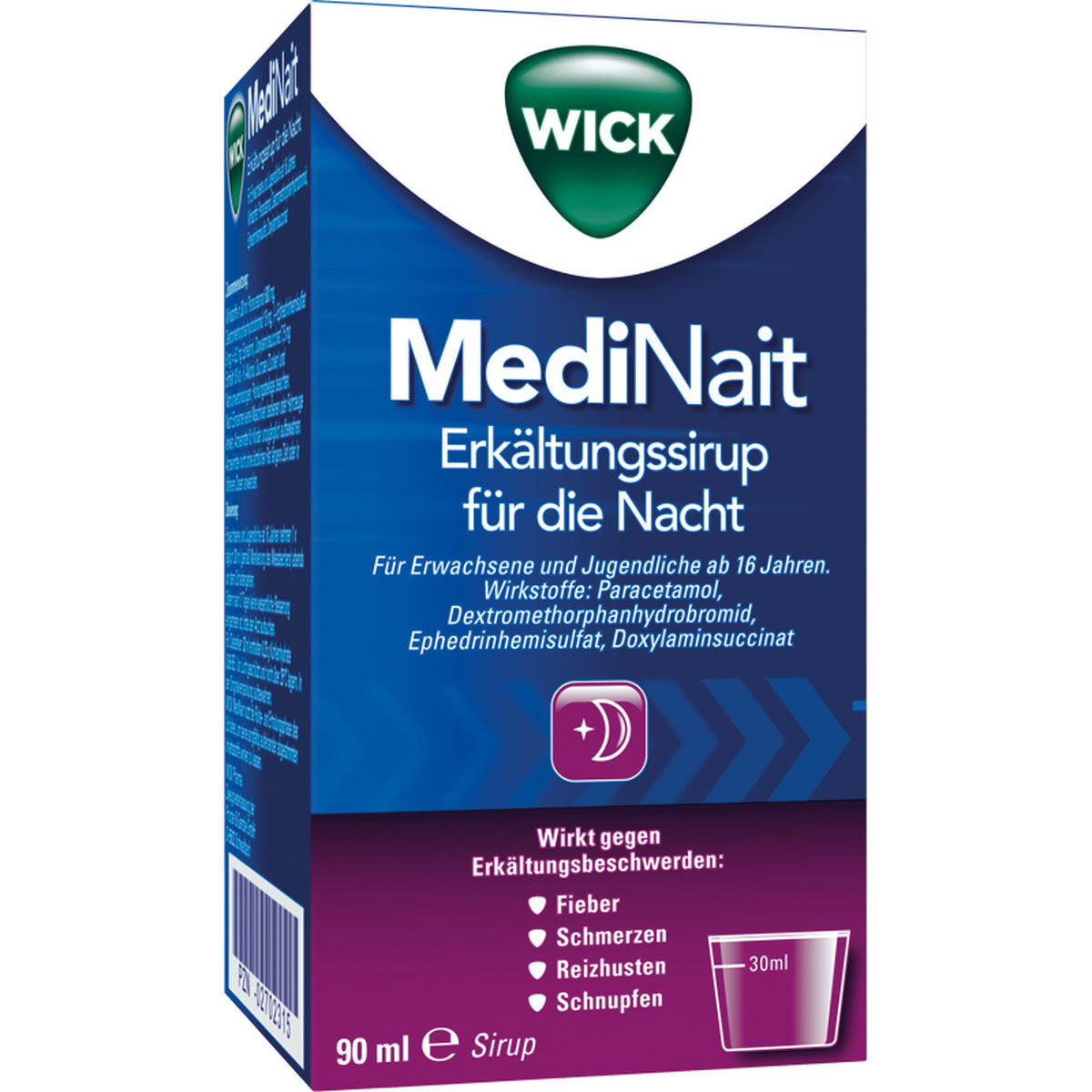 WICK MediNait Erkltungssirup fr die Nacht