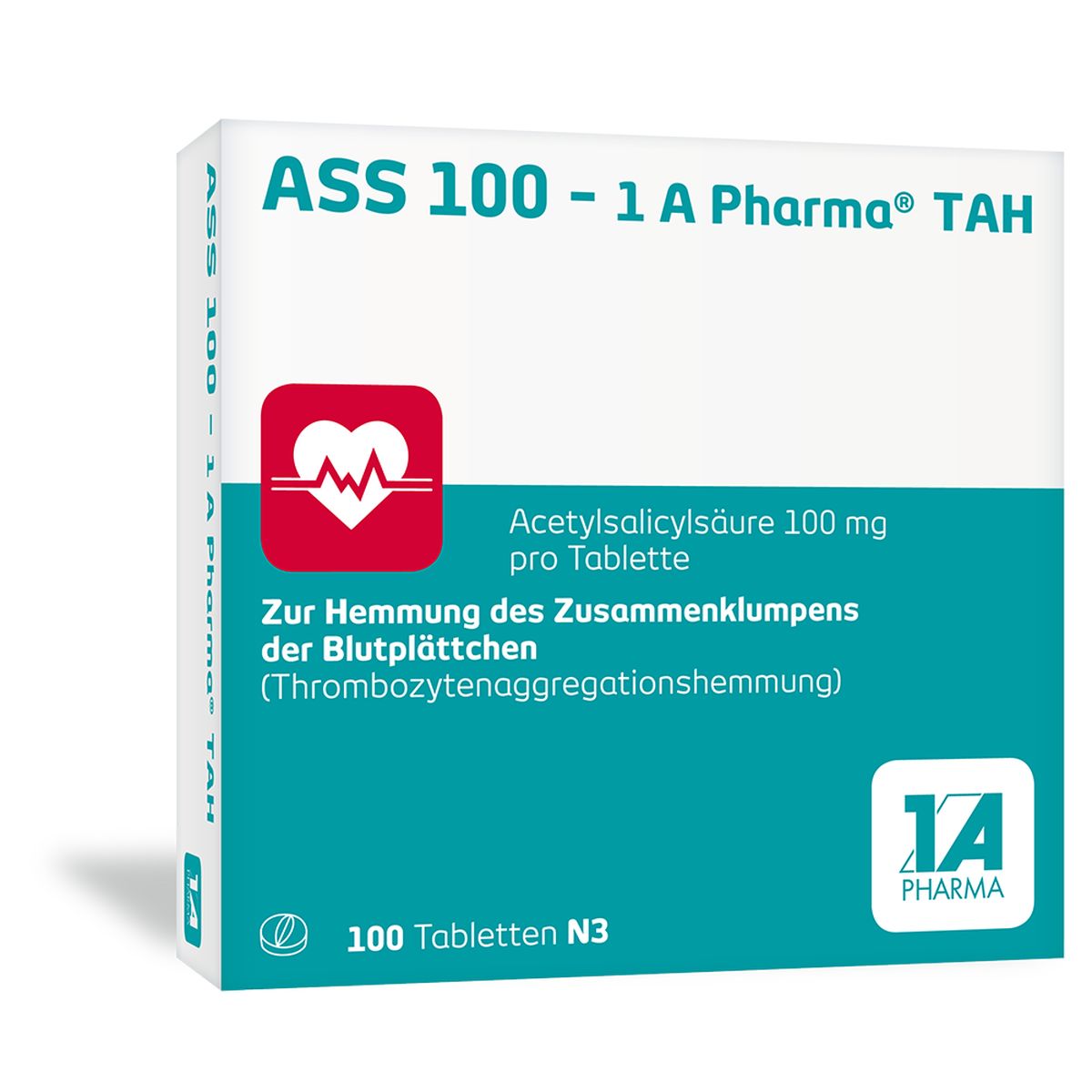 ASS 100-1A Pharma TAH Tabletten