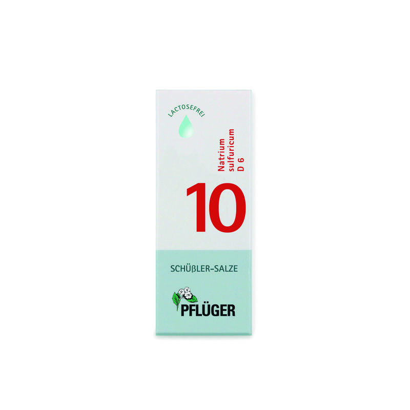 BIOCHEMIE Pflger 10 Natrium sulfuricum D 6 Tropf.