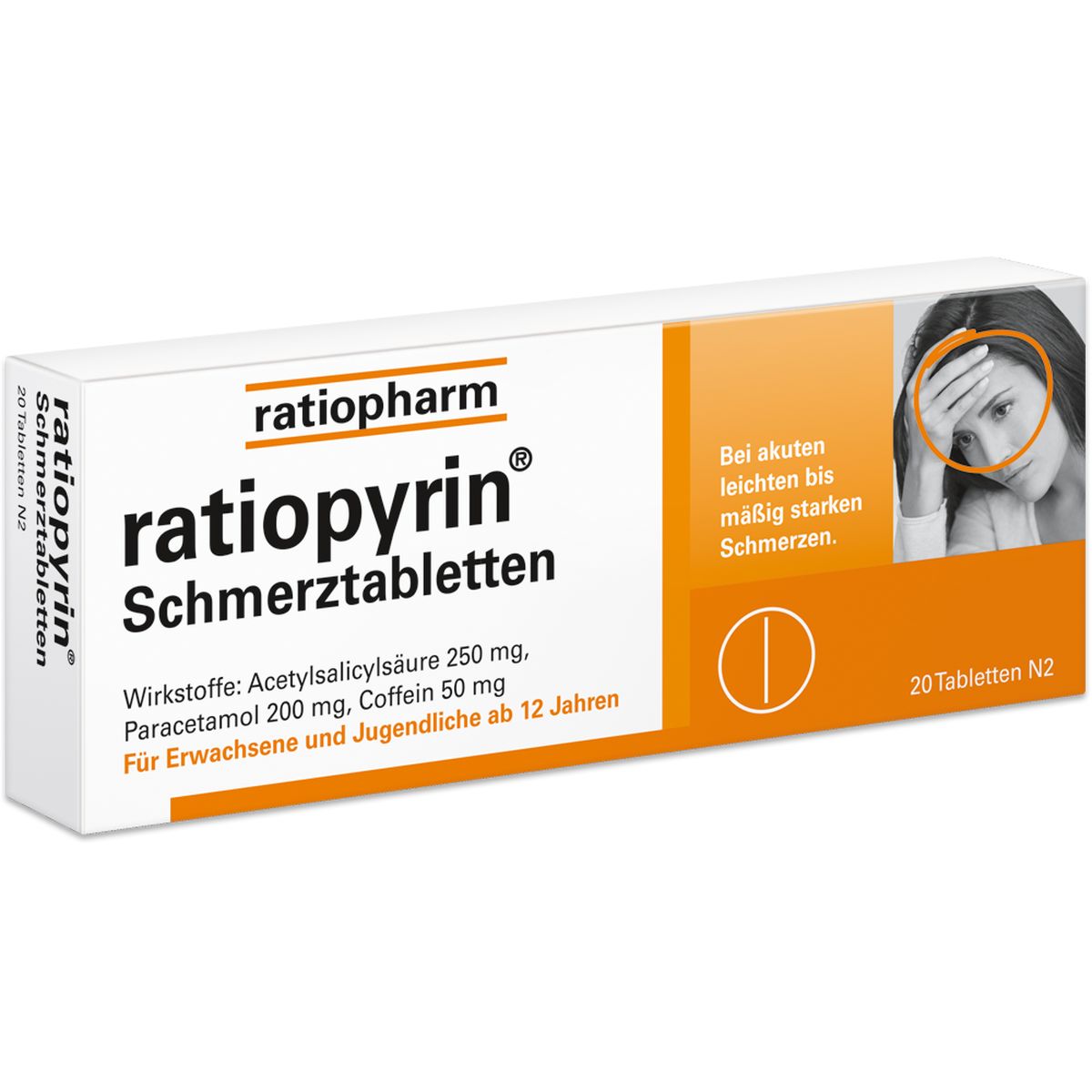 RATIOPYRIN Schmerztabletten