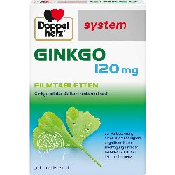 GINKGO DOPPELHERZPHARMA 120 mg Filmtabletten