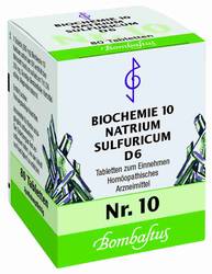 BIOCHEMIE 10 Natrium sulfuricum D 6 Tabletten