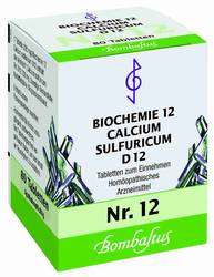 BIOCHEMIE 12 Calcium sulfuricum D 12 Tabletten