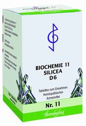 BIOCHEMIE 11 Silicea D 6 Tabletten