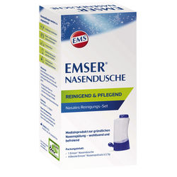 EMSER Nasendusche mit 4 Btl.Nasensplsalz