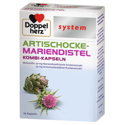 DOPPELHERZ Artischocke-Mariendistel system Weichk.