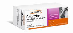 CETIRIZIN-ratiopharm bei Allergien 10 mg Filmtabl.