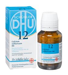 BIOCHEMIE DHU 12 Calcium sulfuricum D 3 Tabletten