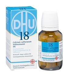 BIOCHEMIE DHU 18 Calcium sulfuratum D 12 Tabletten