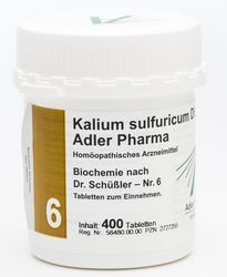 BIOCHEMIE Adler 6 Kalium sulfuricum D 6 Tabletten
