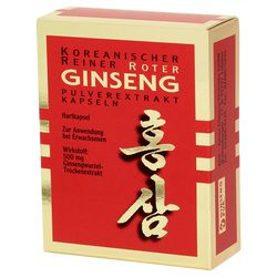 KOREANISCHER Reiner Roter Ginseng Pulverextr.Kaps.