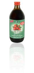 CRANBERRY SAFT 100% Frucht