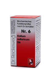 BIOCHEMIE 6 Kalium sulfuricum D 6 Tabletten