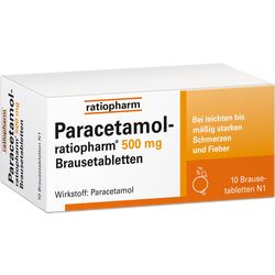 PARACETAMOL-ratiopharm 500 mg Brausetabletten