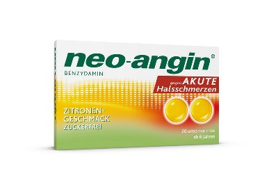NEO-ANGIN Benzydamin akute Halsschmerzen Zitrone