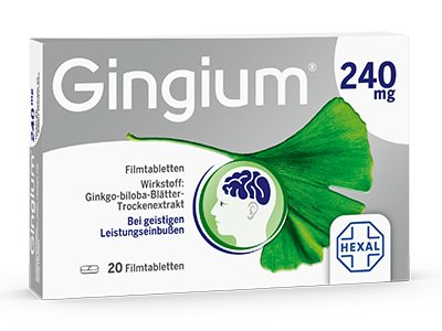 GINGIUM 240 mg Filmtabletten