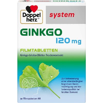 GINKGO DOPPELHERZPHARMA 120 mg Filmtabletten