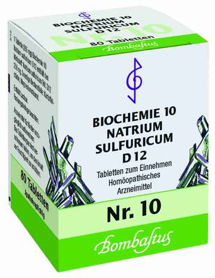 BIOCHEMIE 10 Natrium sulfuricum D 12 Tabletten