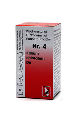 BIOCHEMIE 4 Kalium chloratum D 6 Tabletten