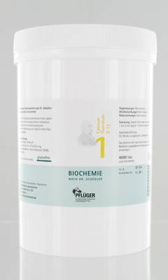 BIOCHEMIE Pflger 1 Calcium fluoratum D 12 Tabl.