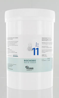 BIOCHEMIE Pflger 11 Silicea D 12 Tabletten