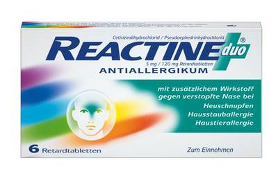 REACTINE duo Retardtabletten